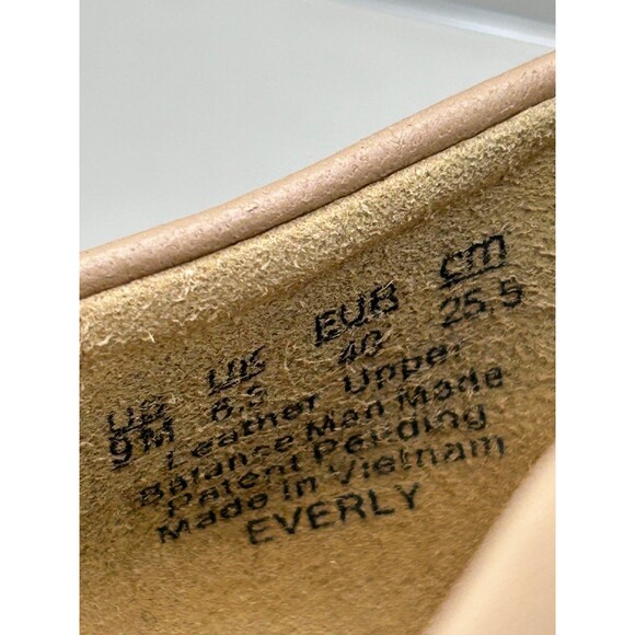 Naturalizer June Womens Pumps Nude Leather Comfort Stiletto Size 9M - Picture 8 of 8